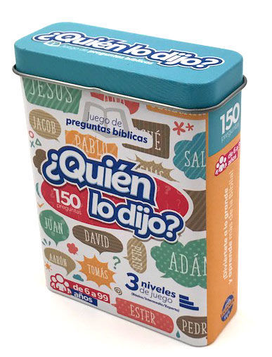 QUIEN LO DIJO? JUEGO DE PREGUNTAS BIBLICAS