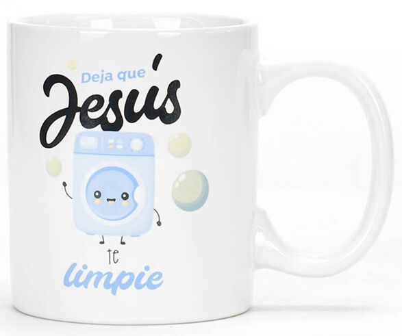 TAZA DEJA QUE JESUS TE LIMPIE