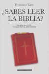 SABES LEER LA BIBLIA?