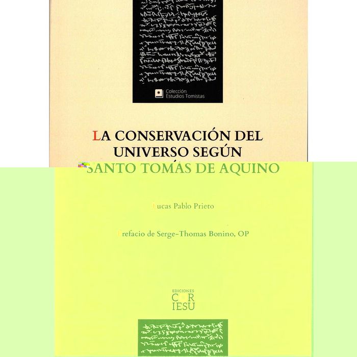 CONSERVACION DEL UNIVERSO SEGUN SANTO TOMAS DE AQUINO