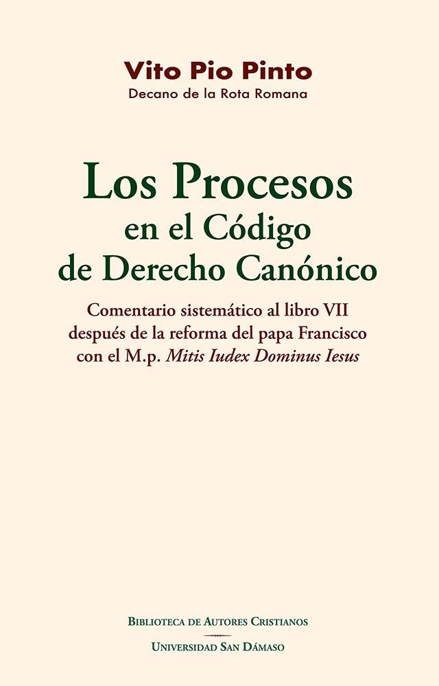 PROCESOS EN EL CODIGO DE DERECHO CANONICO