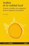ANALISIS DE LA REALIDAD LOCAL. TECNICAS Y METODOS