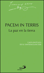 PACEM IN TERRIS. (SP) LA PAZ EN LA TIERRA