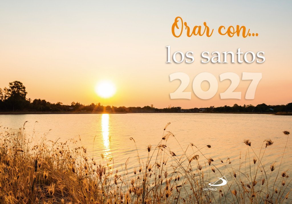 CALENDARIO PARED ORAR CON LOS SANTOS 2027