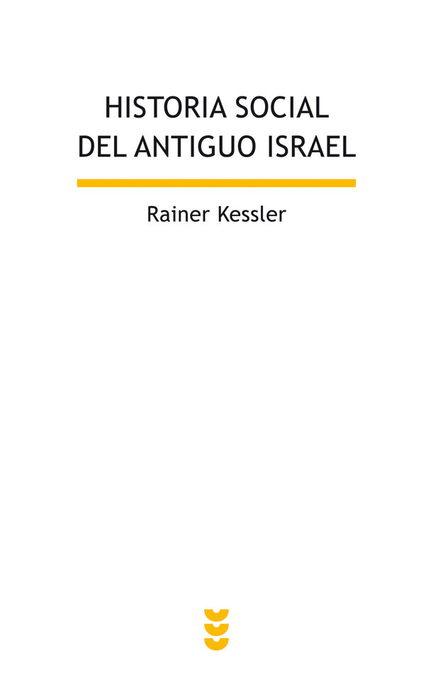 Hª SOCIAL DEL ANTIGUO ISRAEL