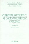 COMENTARIO EXEGETICO CODIGO DERECHO CANONICO. 8 TOMOS