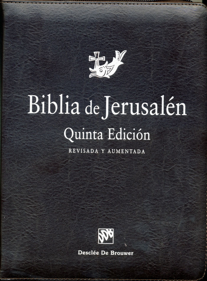 BIBLIA JERUSALEN MANUAL CREMALLERA