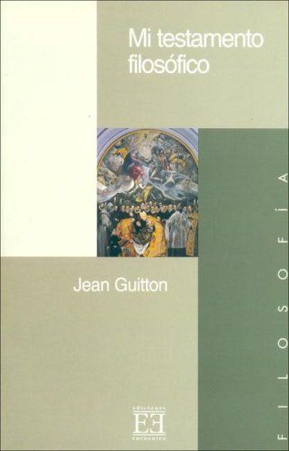 MI TESTAMENTO FILOSOFICO. AGOTADO