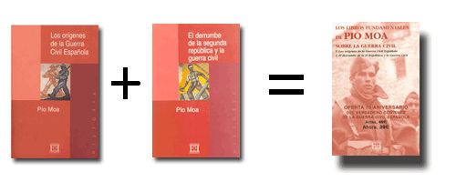 LIBROS FUNDAMENTALES PIO MOA. PACK ORIGENES-DERRUMBE