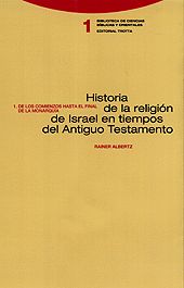 Hª DE LA RELIGION DE ISRAEL. (2 VOL.)