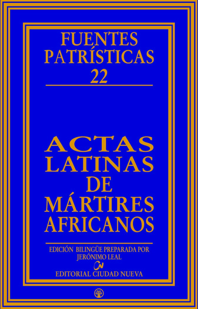 ACTAS LATINAS DE MARTIRES AFRICANOS Nº 22