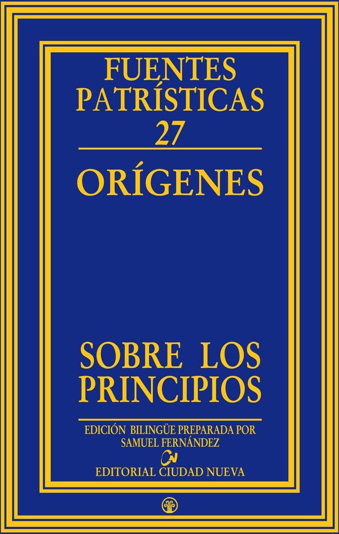 SOBRE LOS PRINCIPIOS Nº 27
